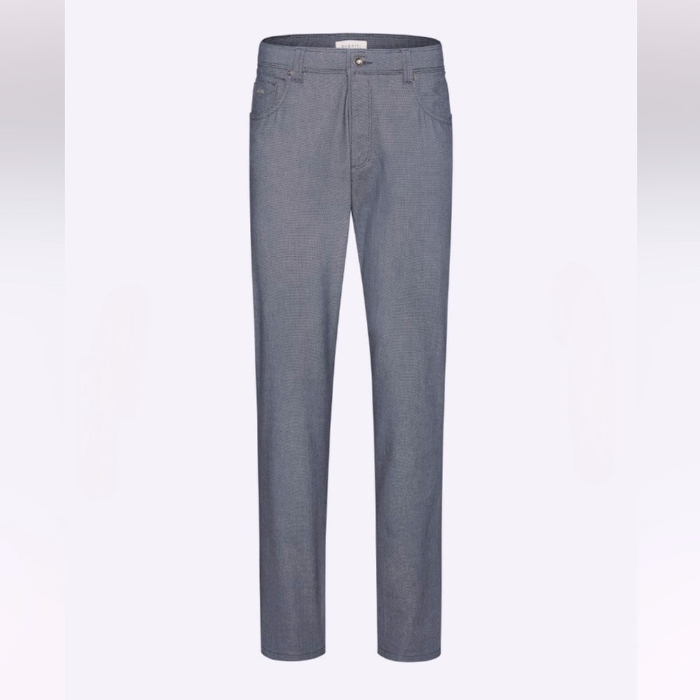 Bugatti Men’s Modern Five Pocket Pants in Grey